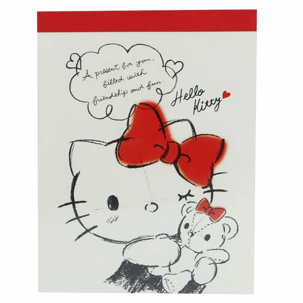 Sanrio Mini Memo Notepad Hello Kitty