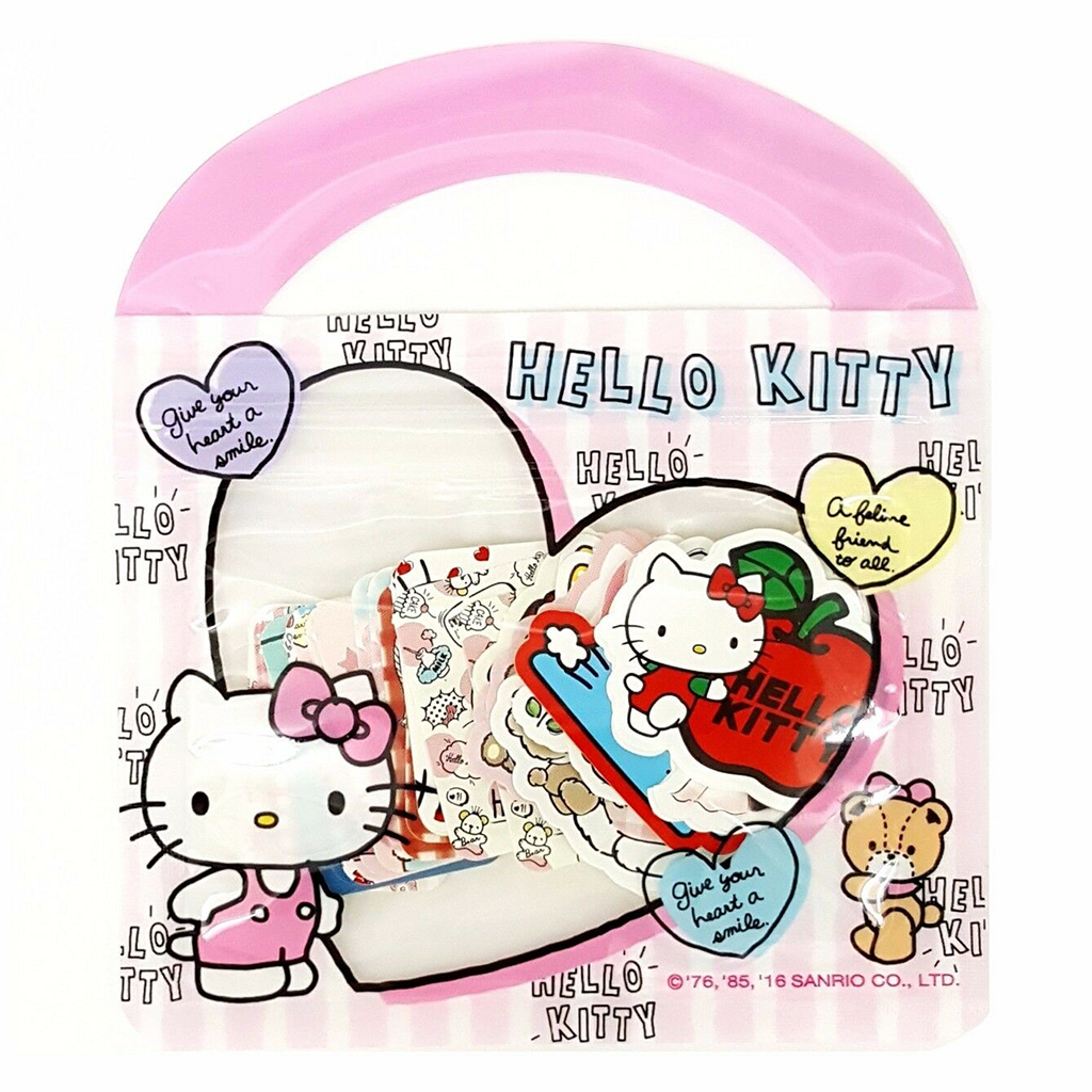 Sanrio Flake Sticker Seal Pack Hello Kitty