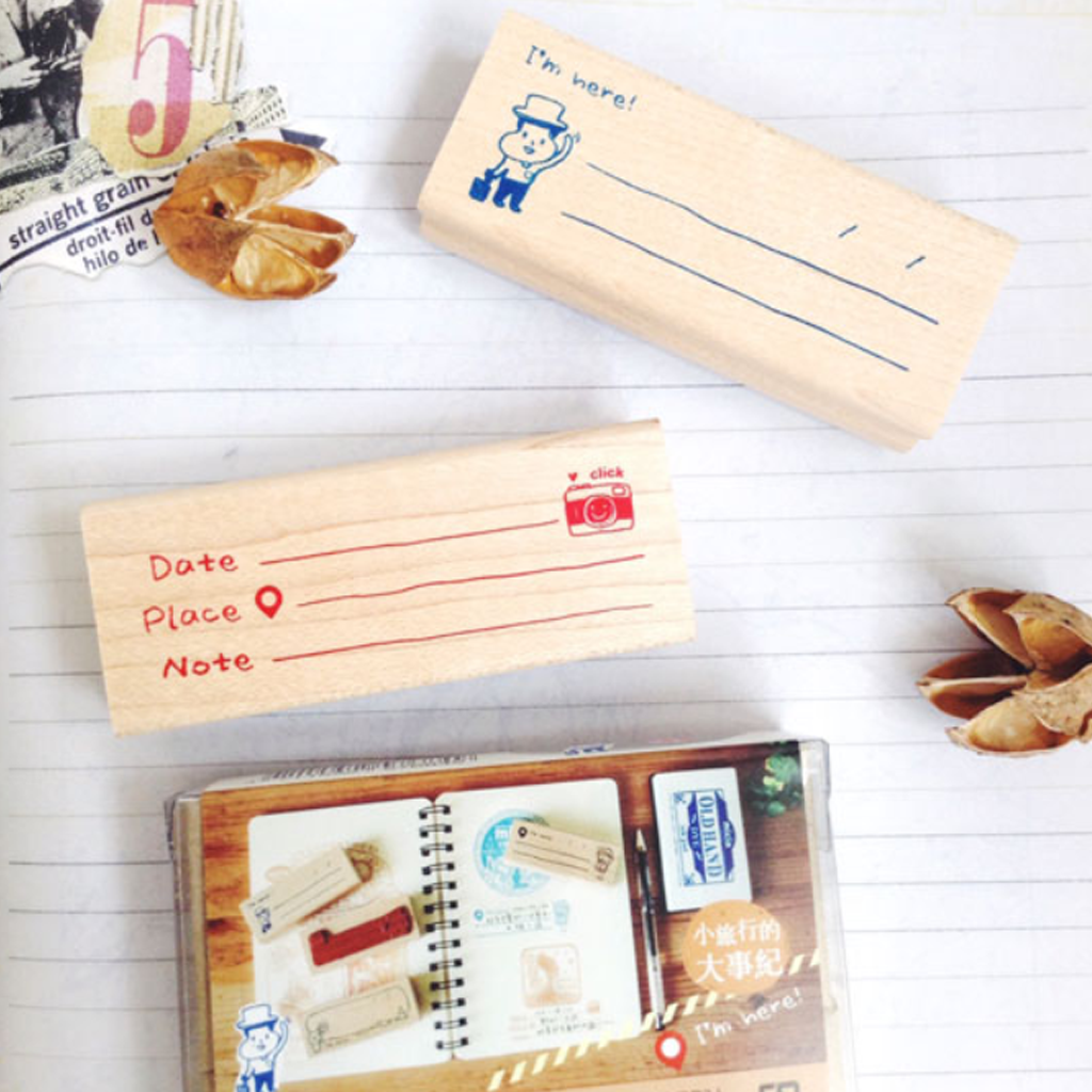 Micia Rubber Stamp - I&#39;m Here B