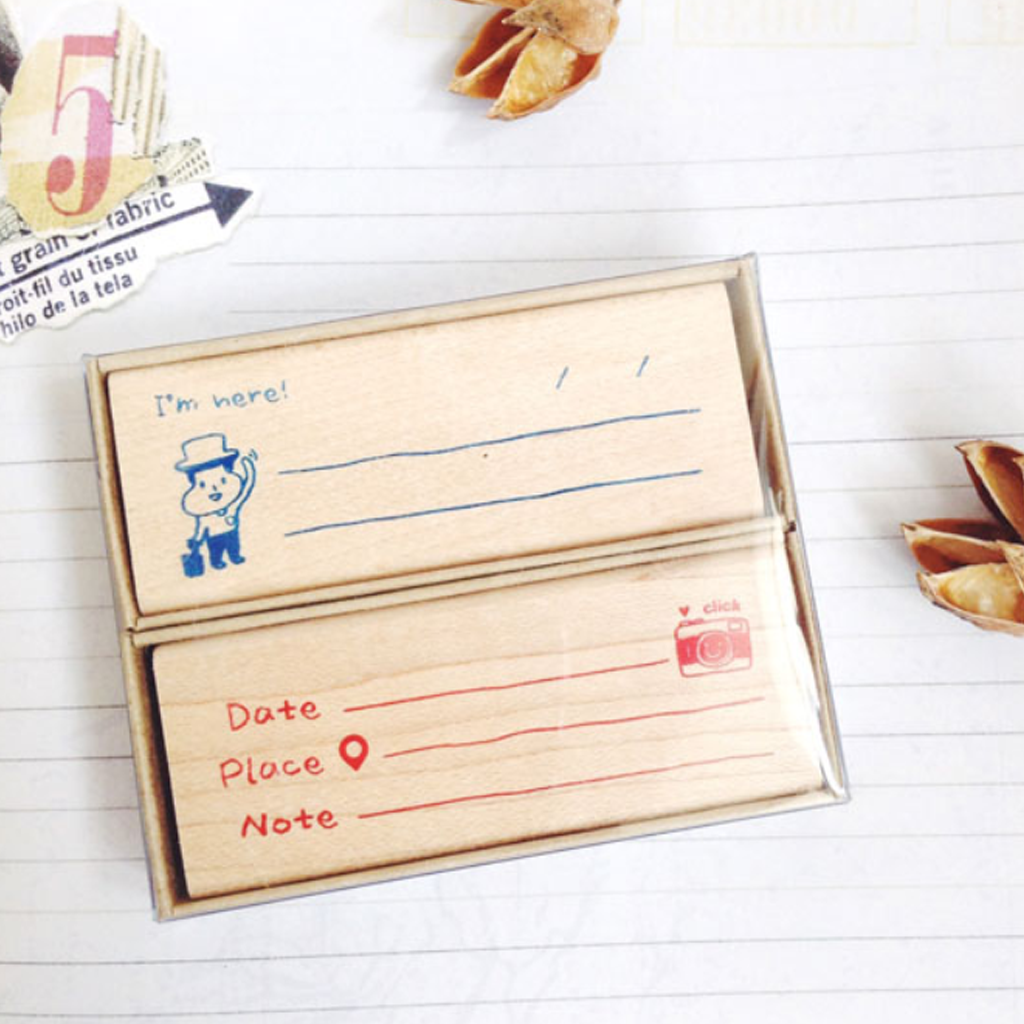 Micia Rubber Stamp - I&#39;m Here B