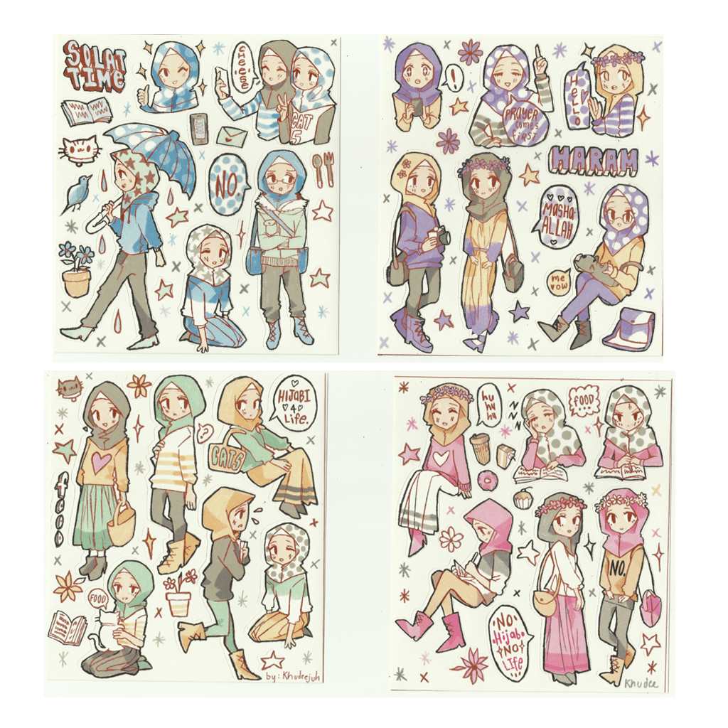 Hijab Sticker