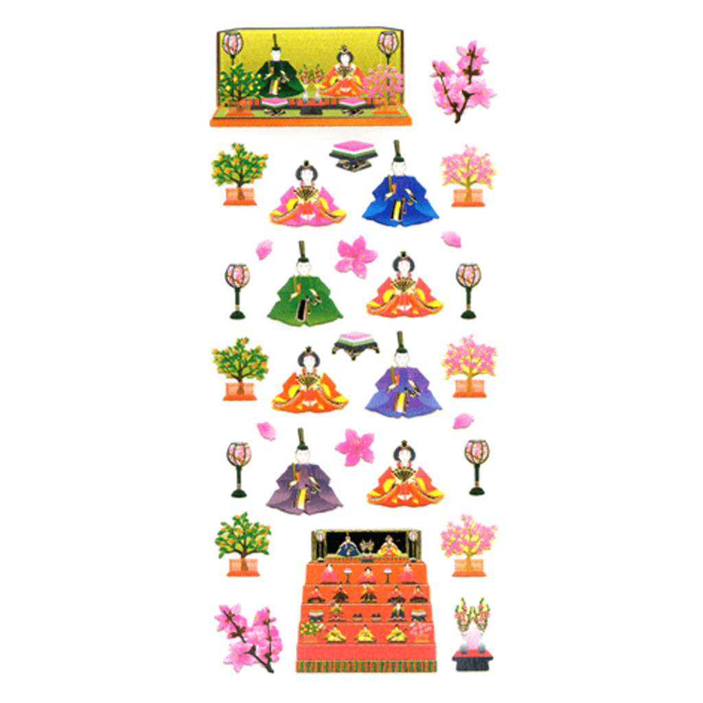 Okuyama Japanese Style Sticker - Hinadan