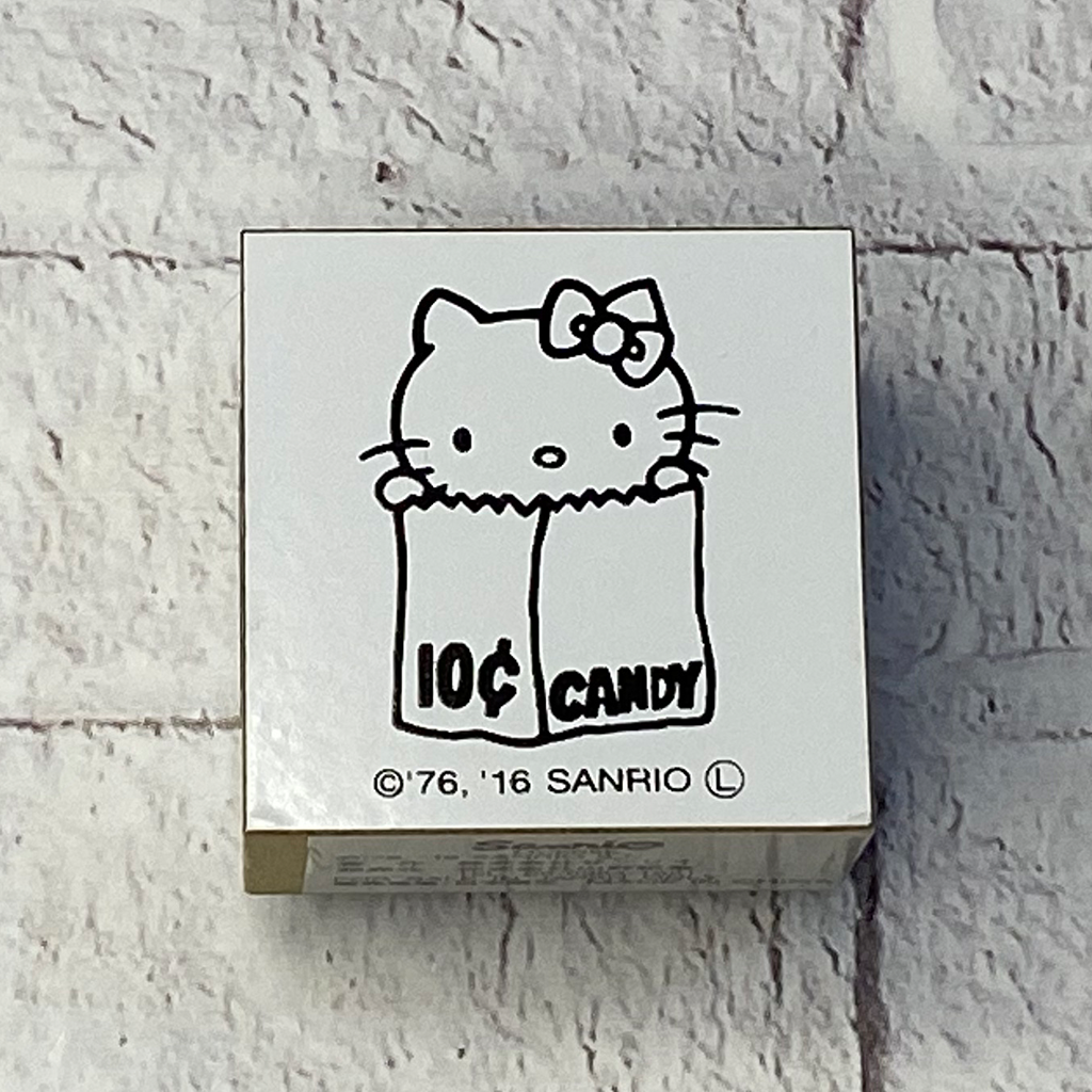 Sanrio Rubber Stamp Hello Kitty Candy