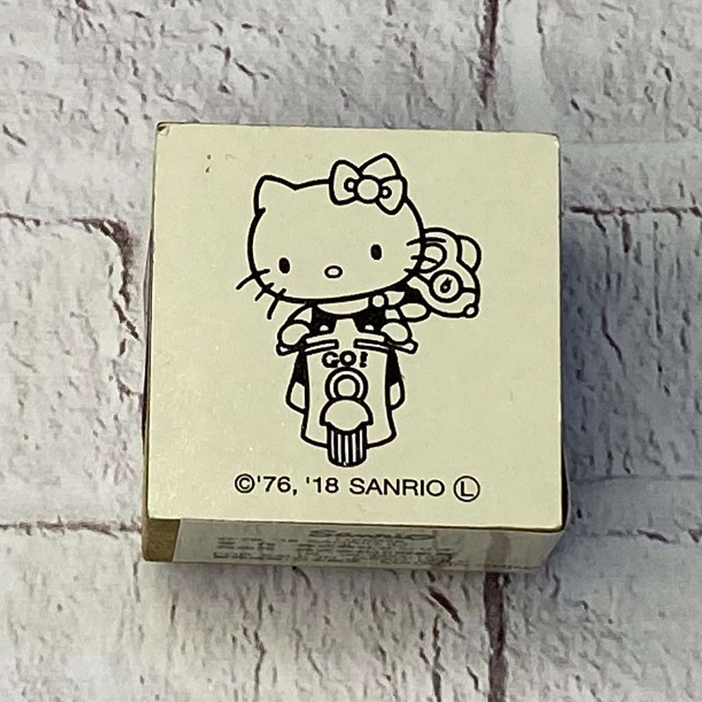 Sanrio Rubber Stamp Hello Kitty Go