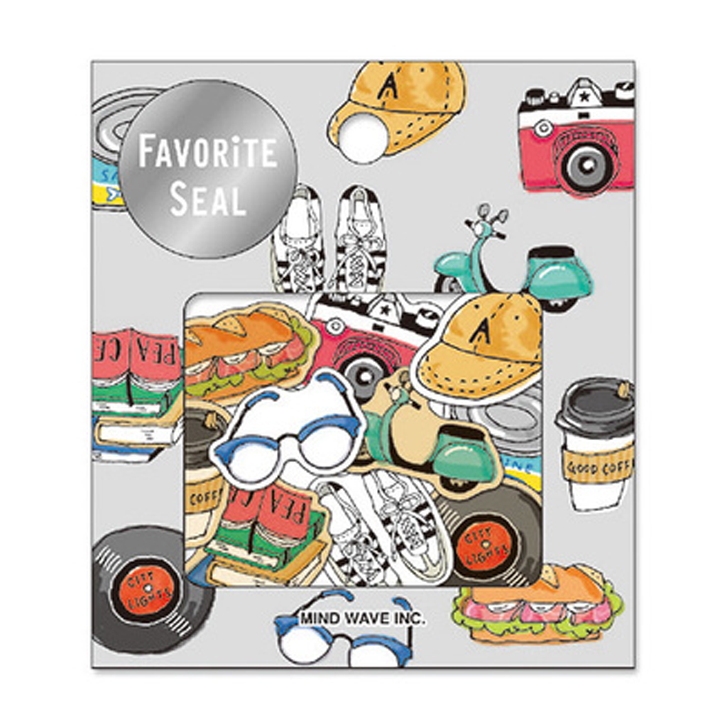 Mind Wave Hobby Favorite Seal Flake Sticker