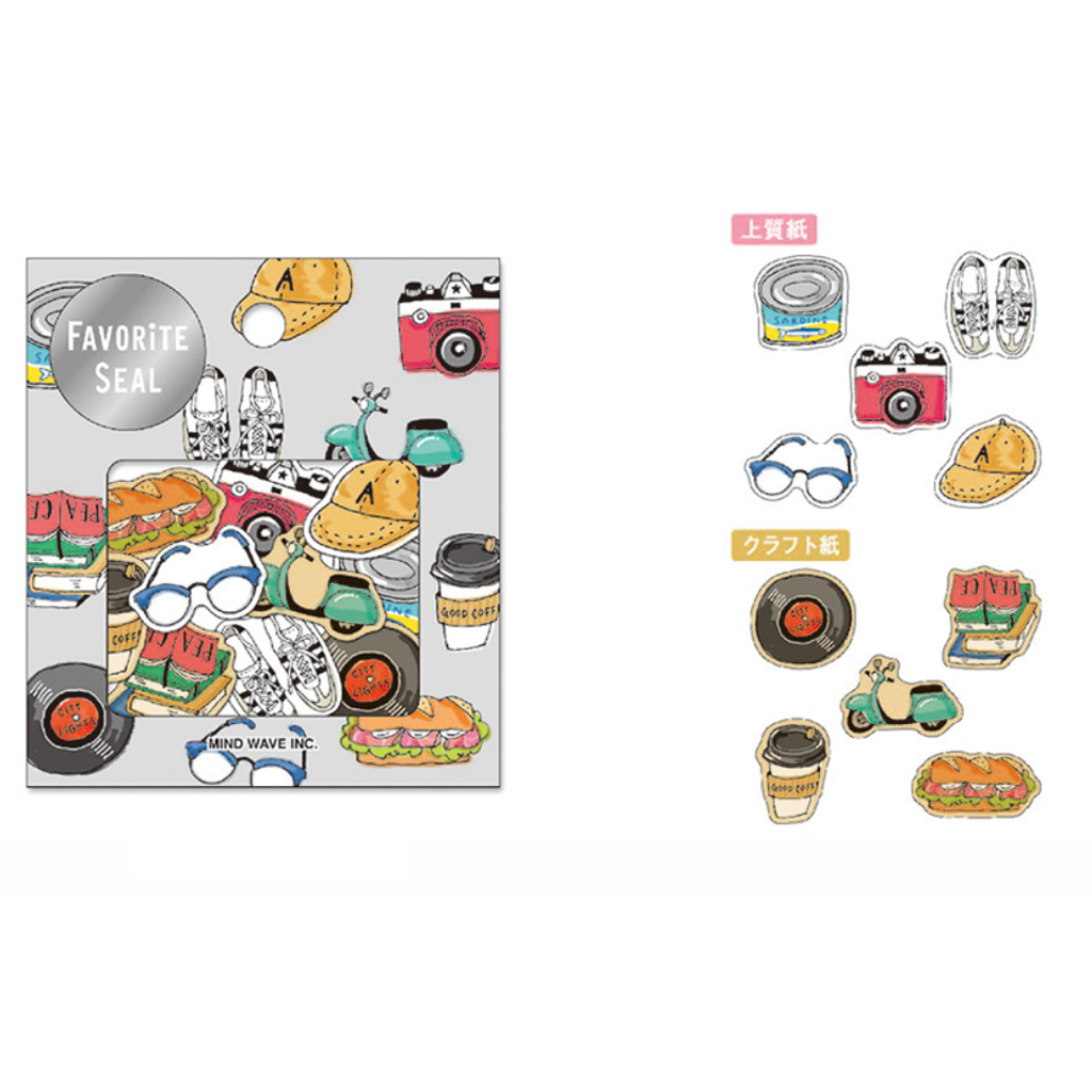Mind Wave Hobby Favorite Seal Flake Sticker
