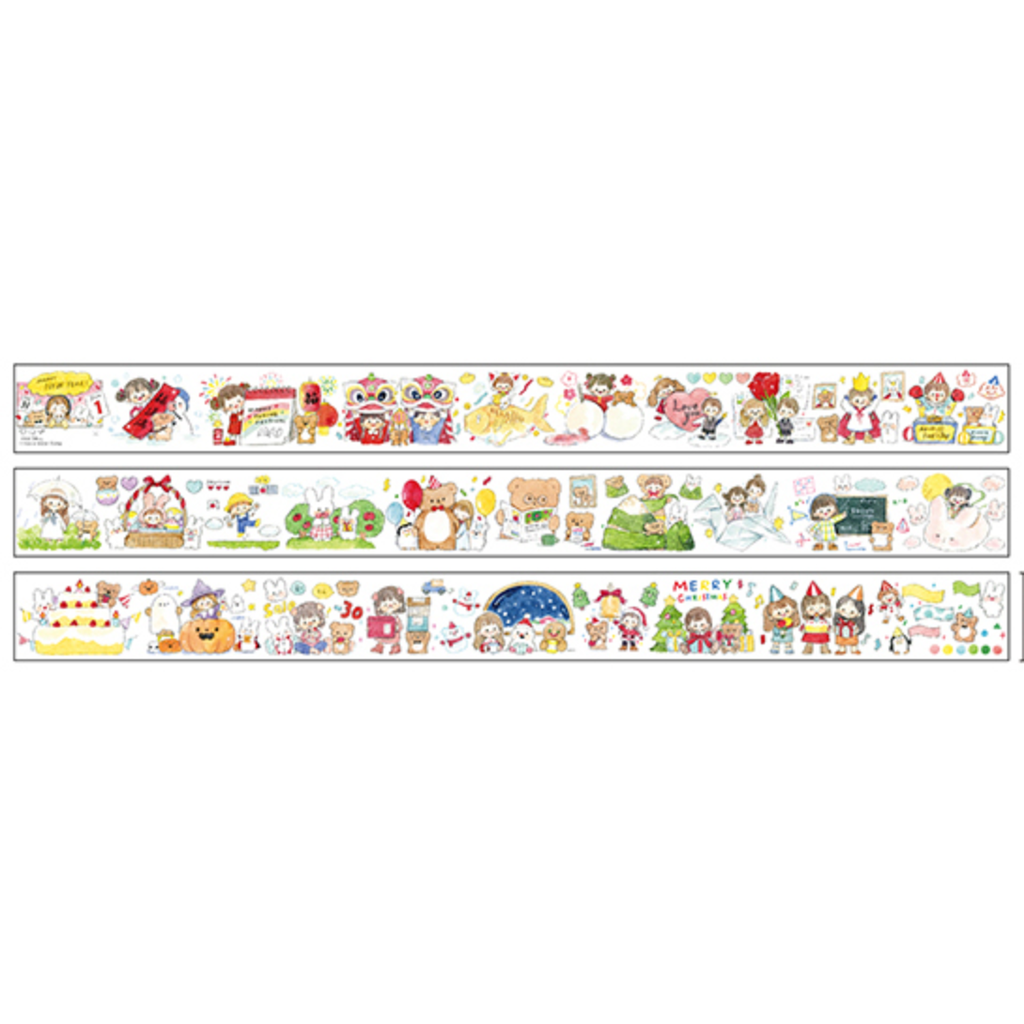 Molinta Holiday Washi Sampler