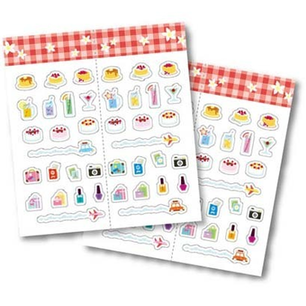 Sun Star Haru &amp; Haru Sticker Holiday