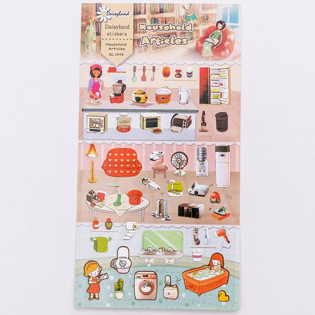Daisyland Stickers - Household Articles