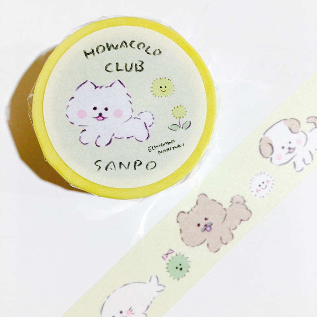 Echigawa Noriyuki Masking Tape - Howacolo Club Sanpo