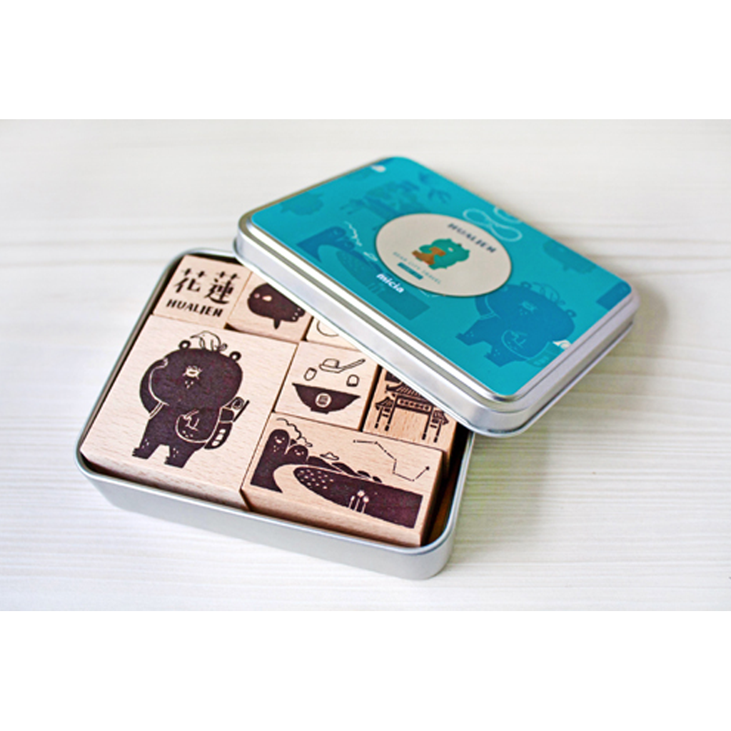 Micia Iron Box Stamp - Bear Hualien