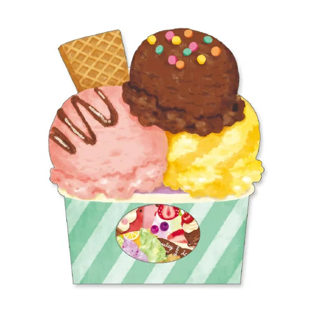 Mind Wave Foodies Sticker Ice Cream