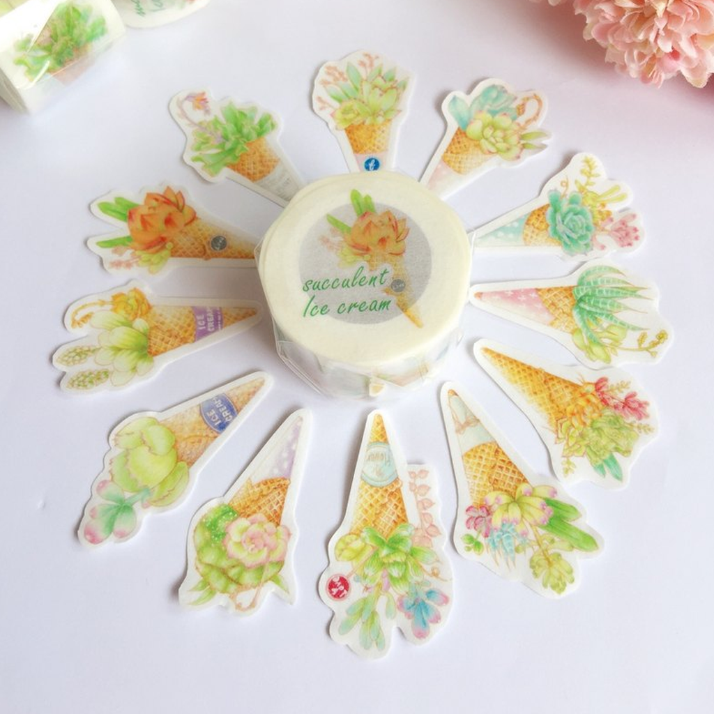 LadyF05 Masking Tape - Succulent Ice Cream