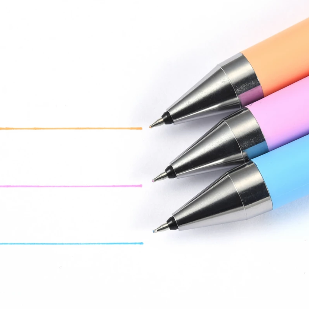 Disney Mickey, Minnie, Stitch Juice Up 0.4 Gel Ink Ballpoint Pen Pastel Color Ice Cream Parlor