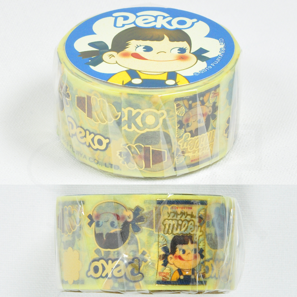 Peko-chan Ice Cream Soft Pattern Masking Tape