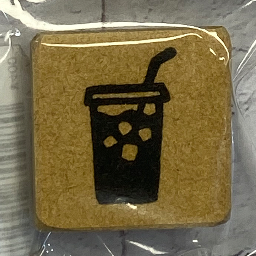 Fukuwake Rubber Stamp - Iced Coffee