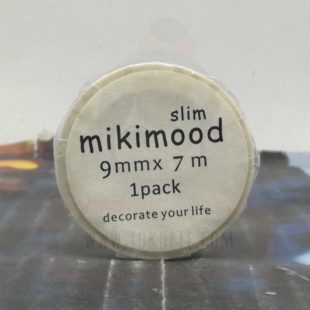 Mikimood Slim Masking Tape - Icons