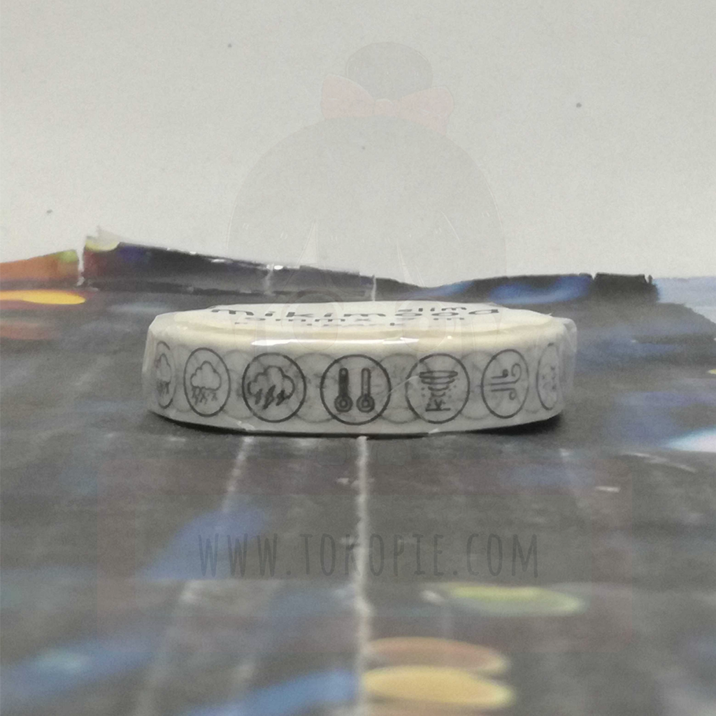 Mikimood Slim Masking Tape - Icons