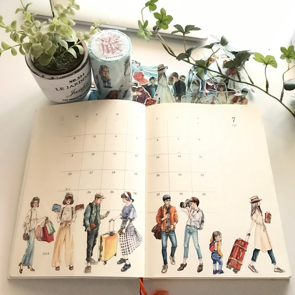 Monchiichen The Travelers Masking Tape