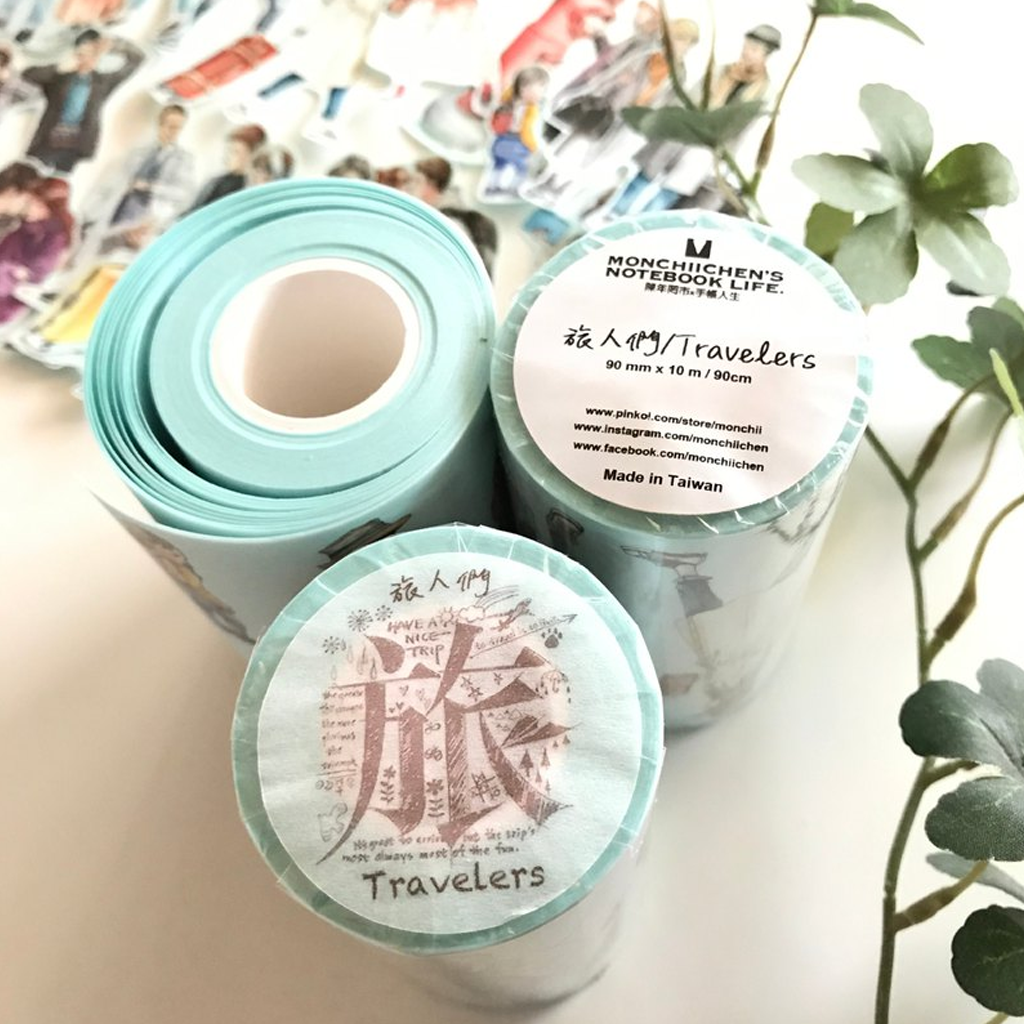 Monchiichen The Travelers Masking Tape