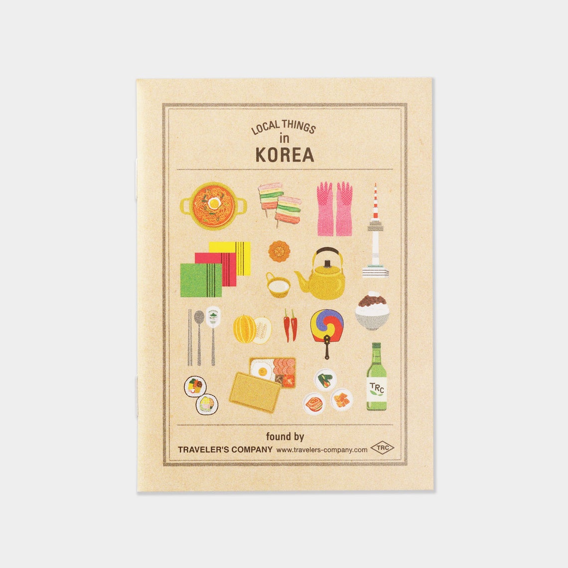 Traveler's Notebook Local Things In Korea Passport Size Refill