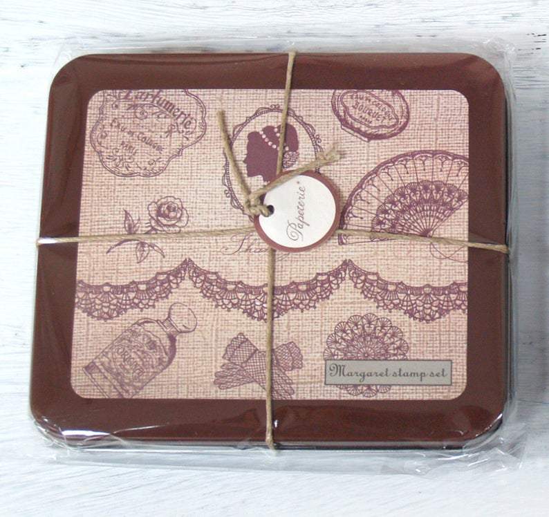 Margaret Stamp Set - Fashionable Lady