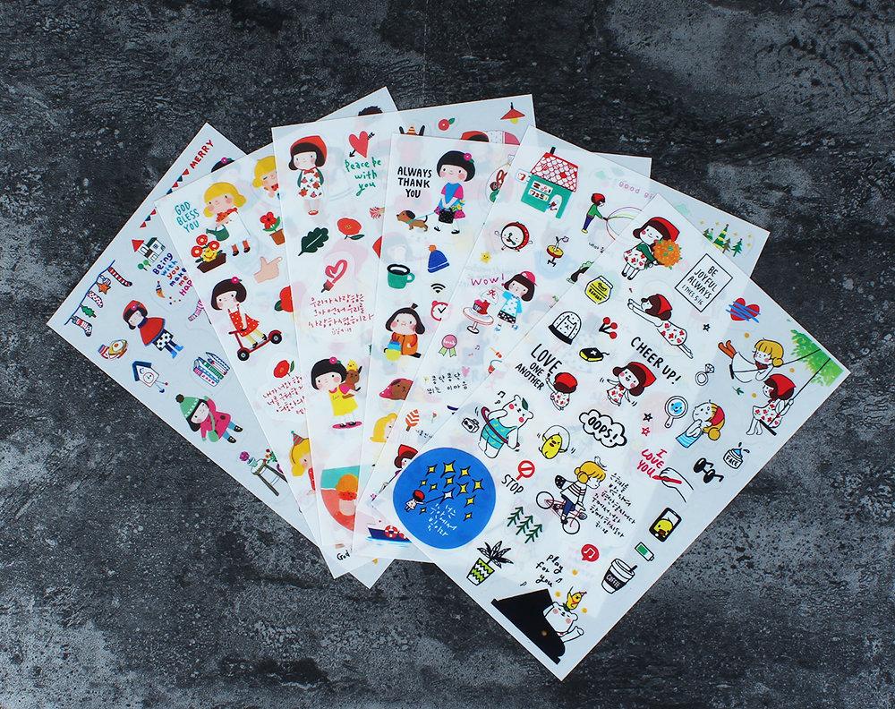 Hello Jane Sticker - Be Joyful Always