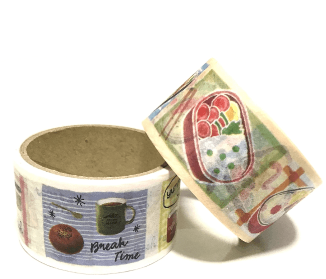 Masking Tape Lunch Box