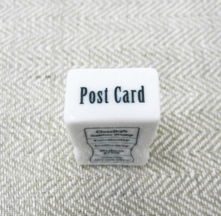 Classiky Porcelain Stamp - Post Card