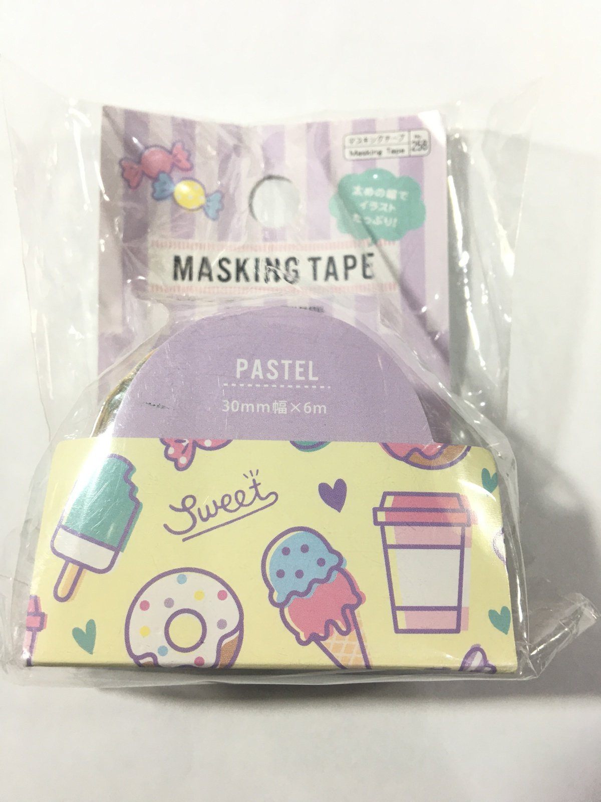 Washi Tape Pastel Snack