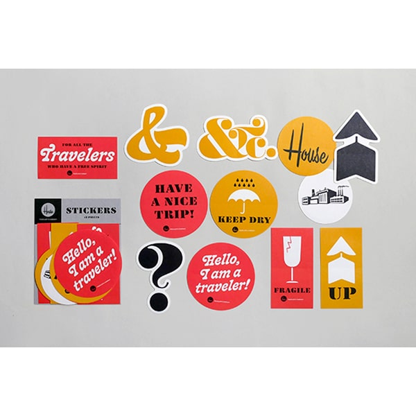 Traveler&#39;s Factory X House Industries Sticker