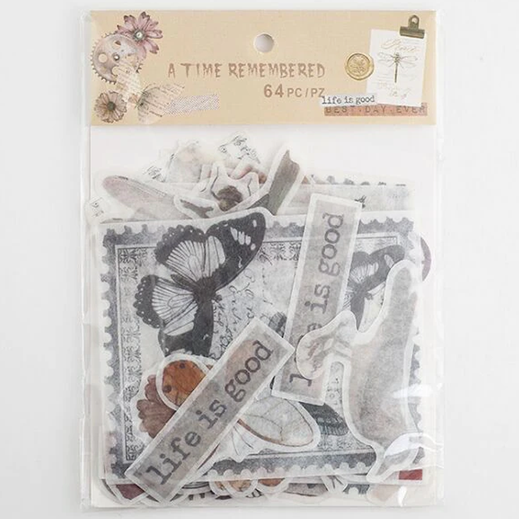 Simno A Time Remembered Flake Sticker Insect Specimen