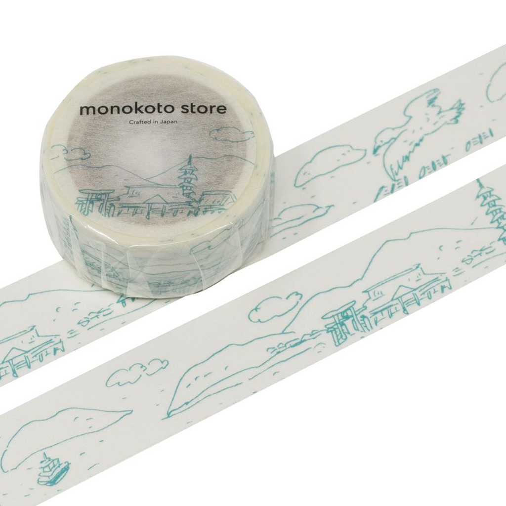 Monokoto Store X Seiko Sketch Masking Tape - Island