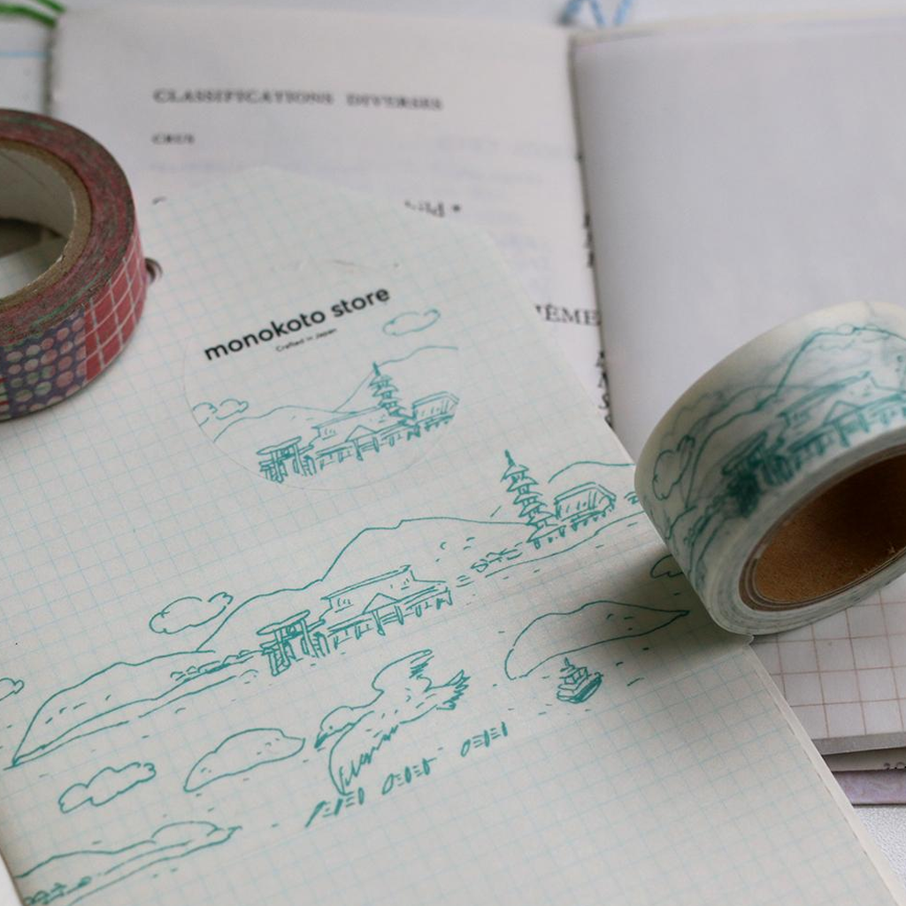 Monokoto Store X Seiko Sketch Masking Tape - Island