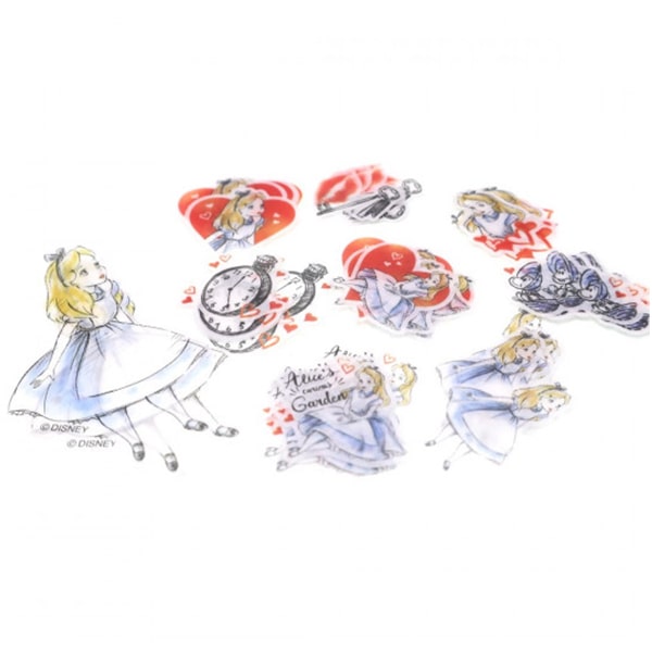 Masking Seal Flake Alice Curious Garden