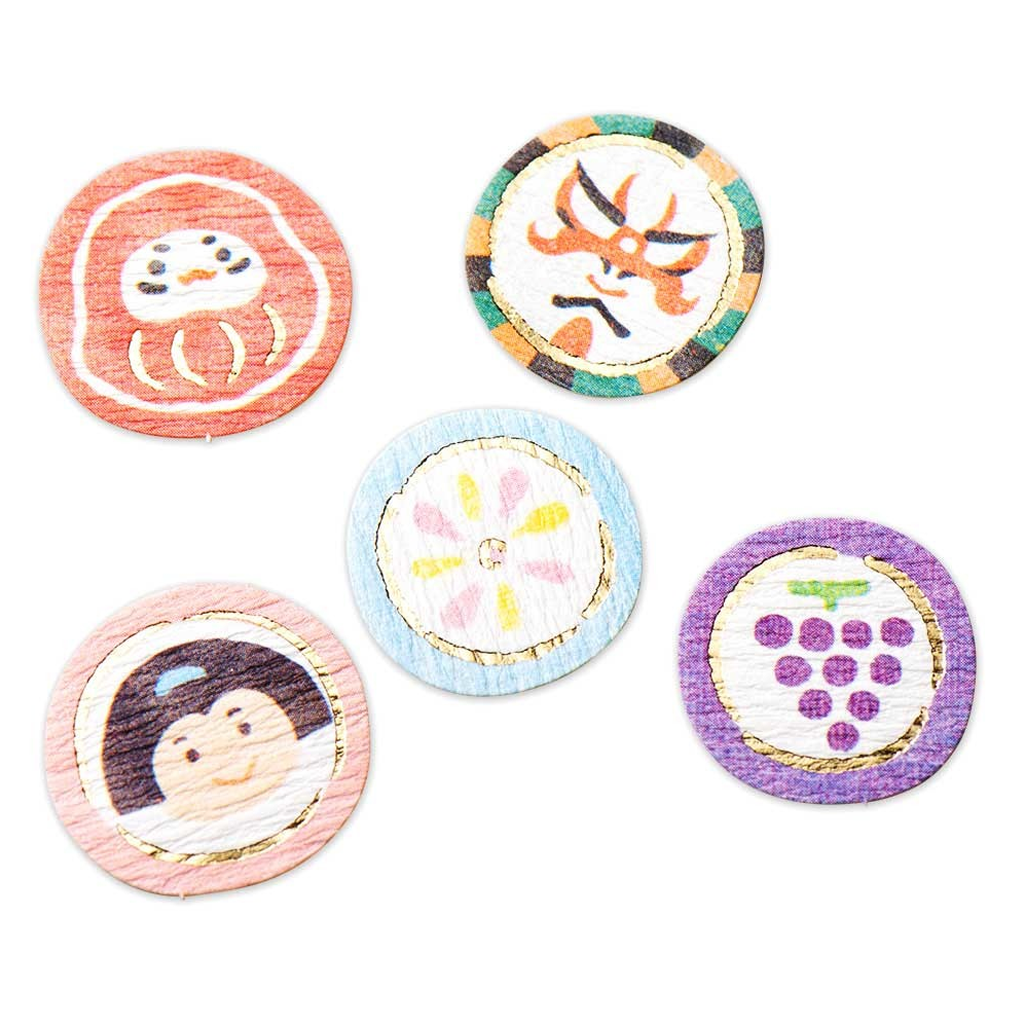 Foron Girl Japan Theme Flake Sticker