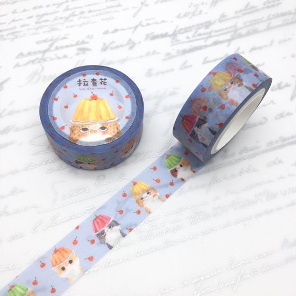 Racha Flower Masking Tape - Jelly Cat