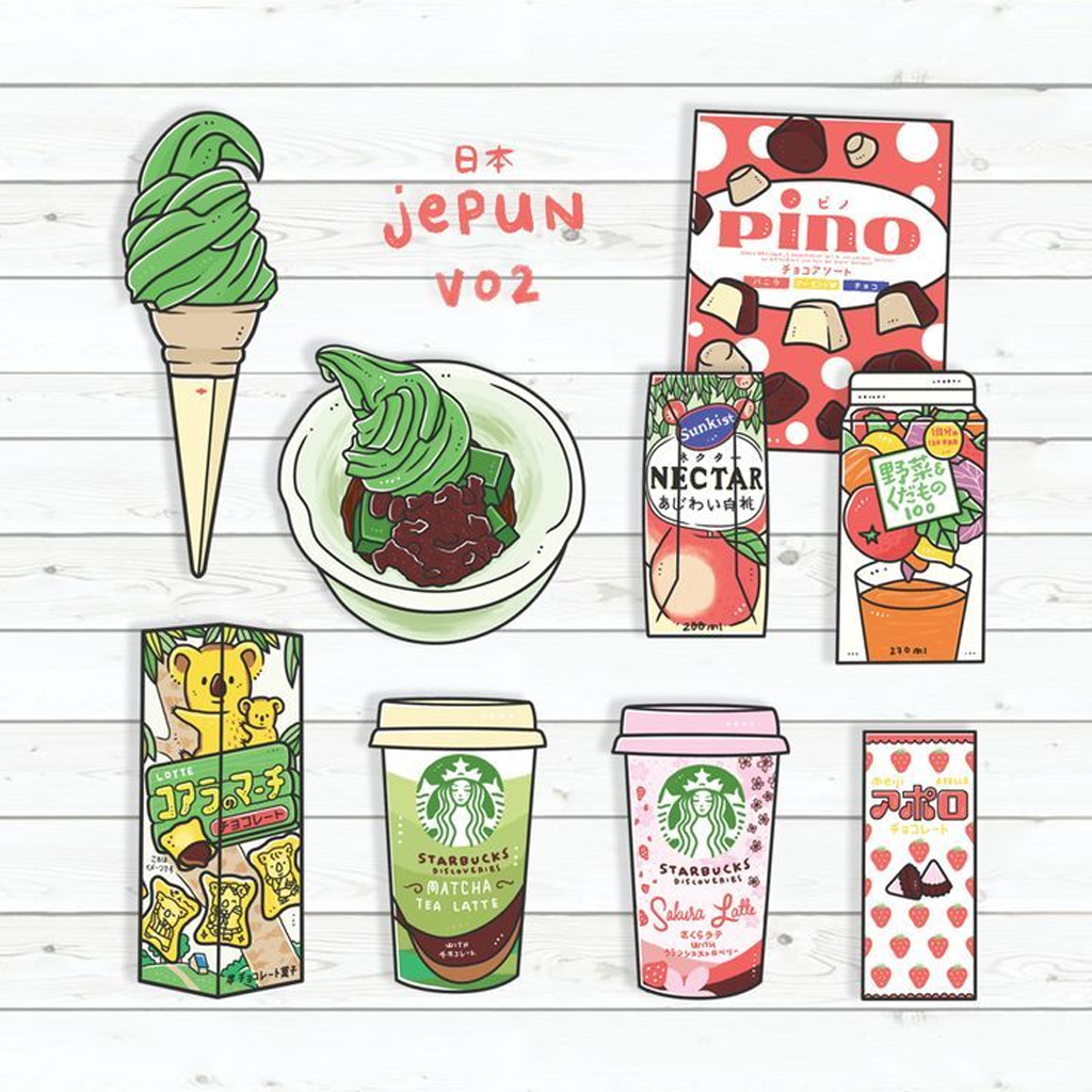 Azreenchan Jepun Series Sticker Pack