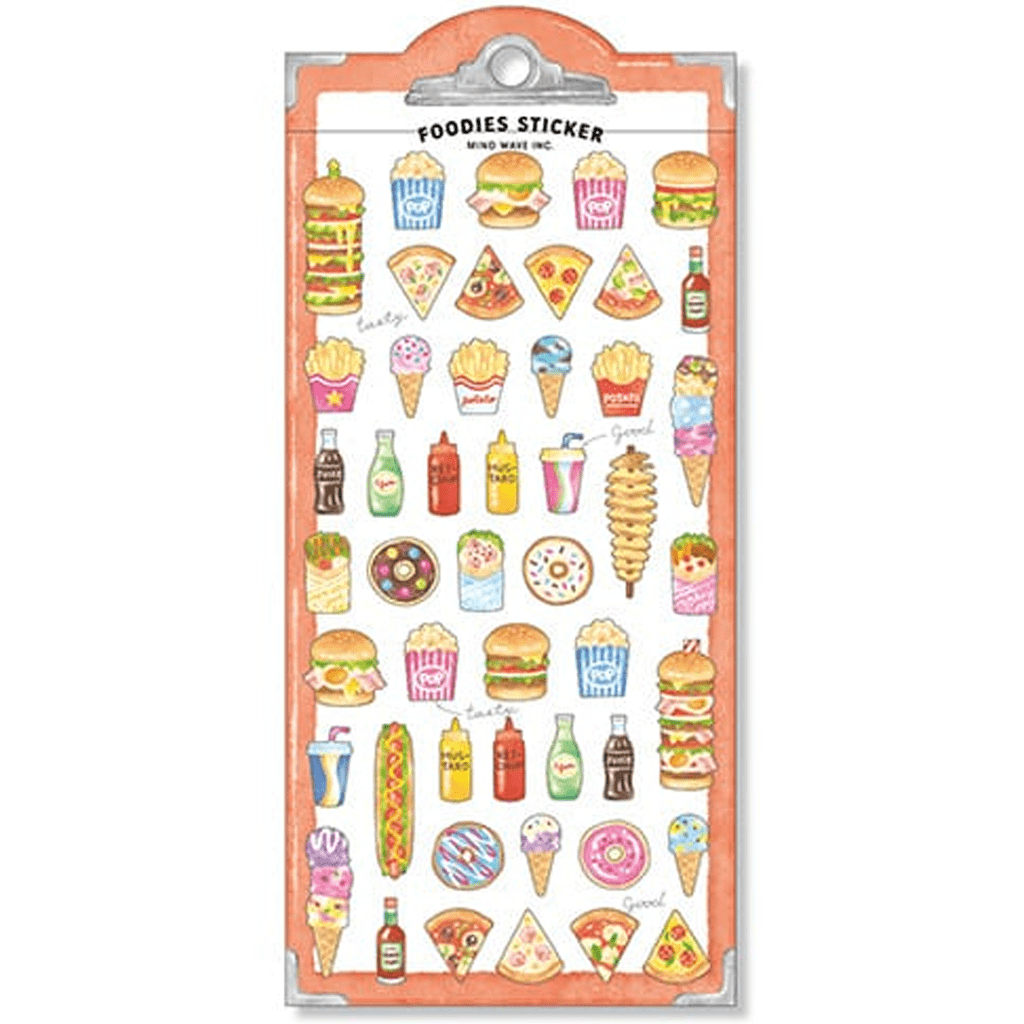 Mind Wave Foodies Sticker - Junk Food