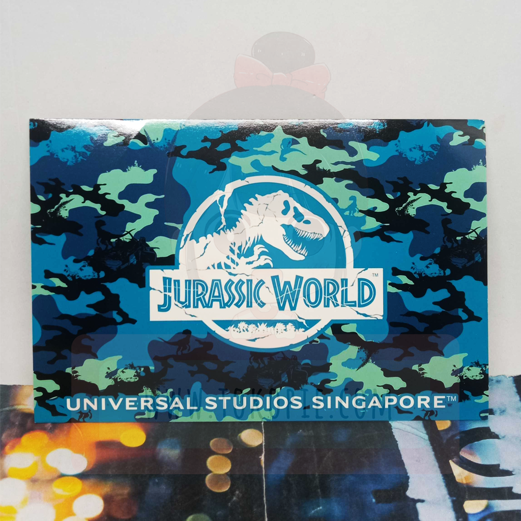 Jurassic World Blue Postcard