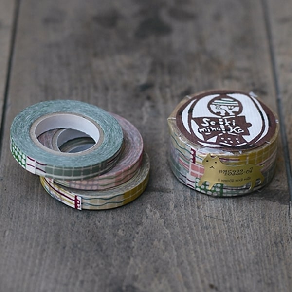 Classiky Masking Tape Striped Polka Dot 8mm