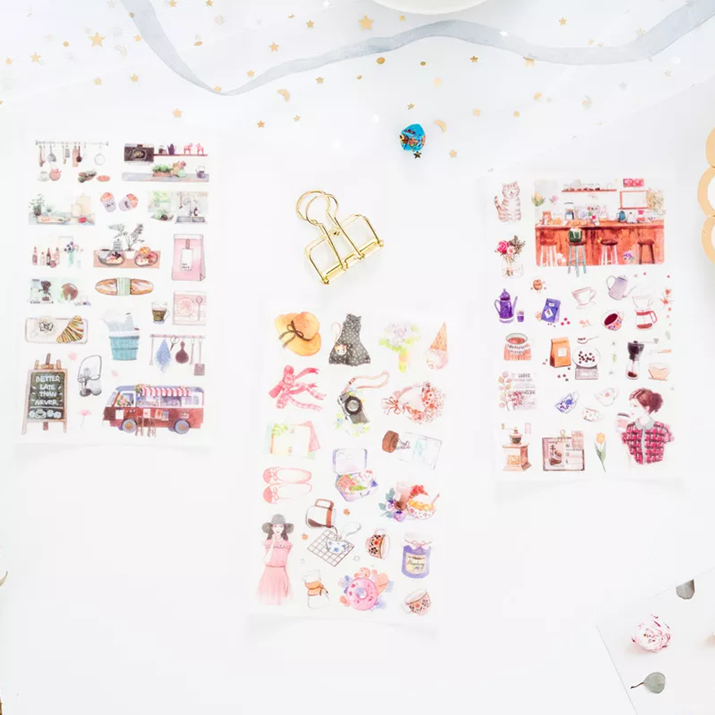 Kelly&#39;s Exquisite Life Decorative Sticker