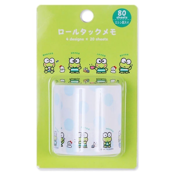 Sanrio Kerokeroppi Roll Sticky Note