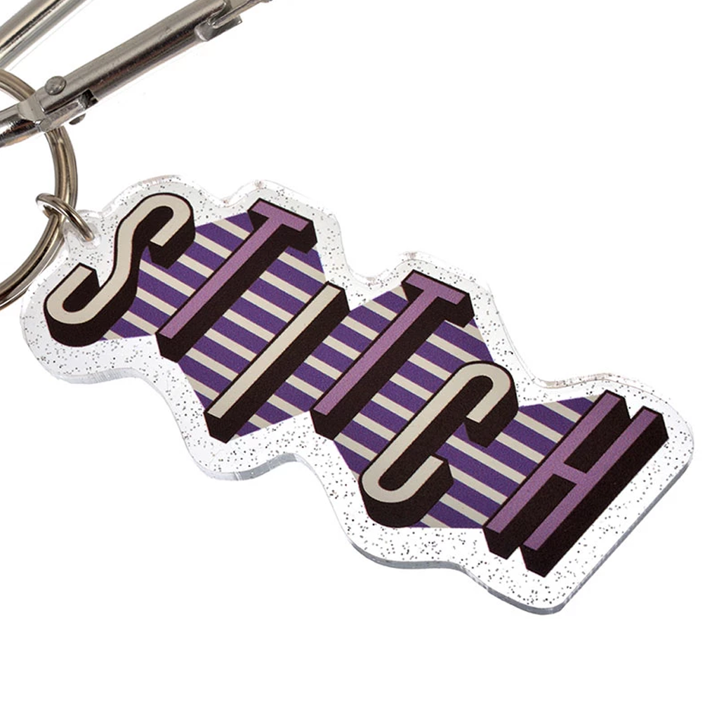 Disney Stitch Hawaii Summer Party Slider Keychain