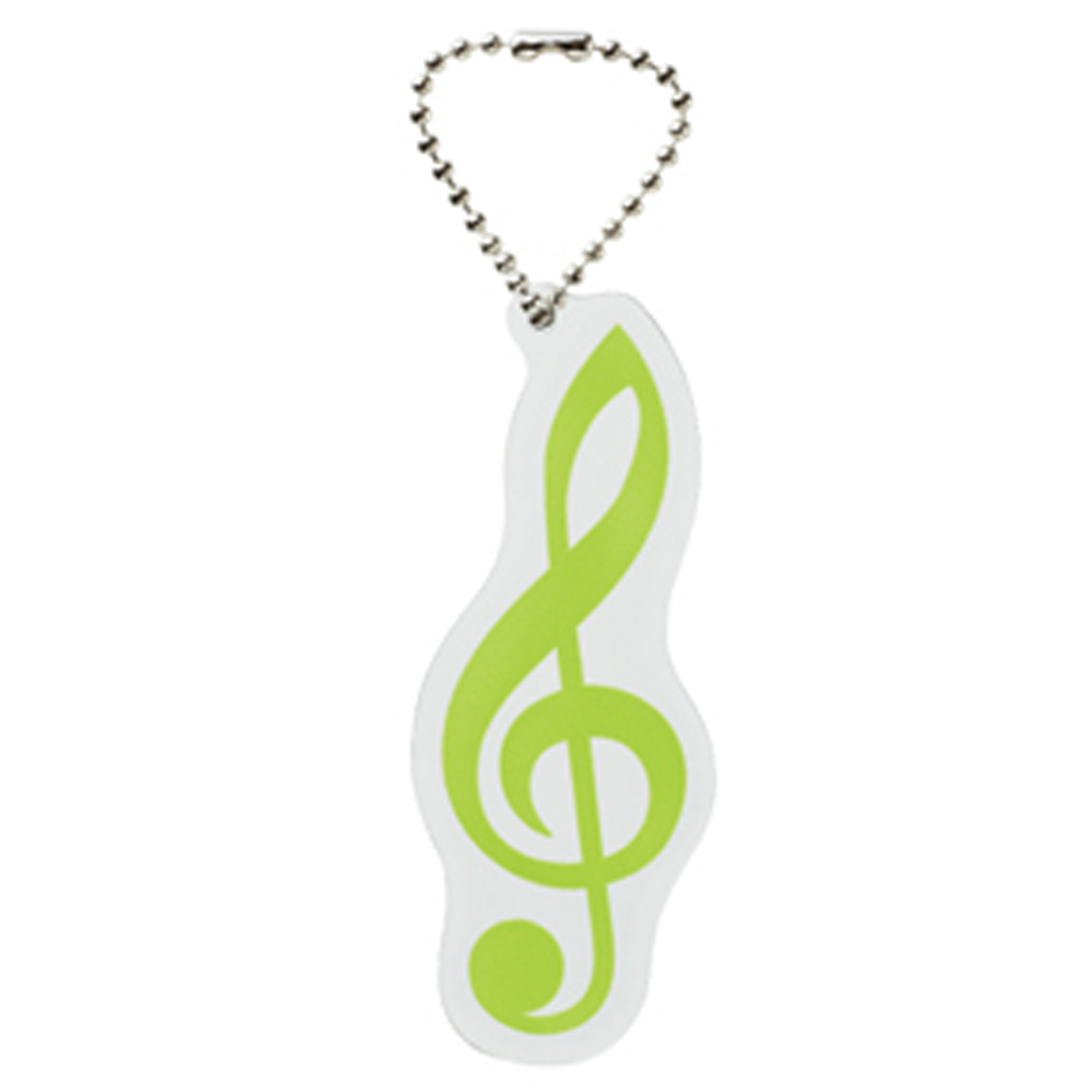 Piano Line Clear Key Chain (G-Tone Symbol)
