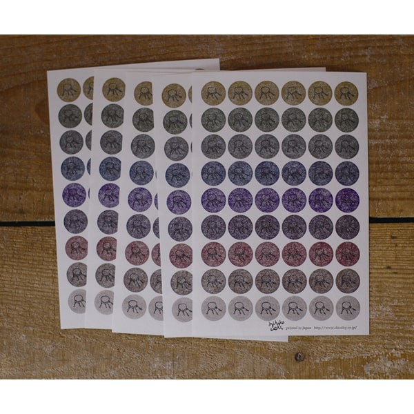 Classiky X Mihoko Seki Sticker Key Ring