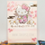 Sanrio Greetings Postcard - Hello Kitty Sakura Kimono Happy New Year