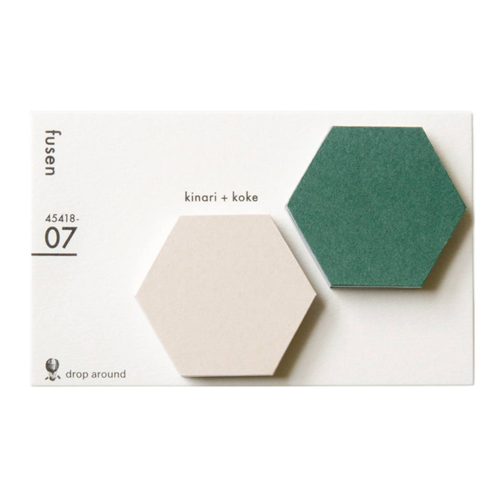 Classiky Drop Around Sticky Note Kinari + Moss