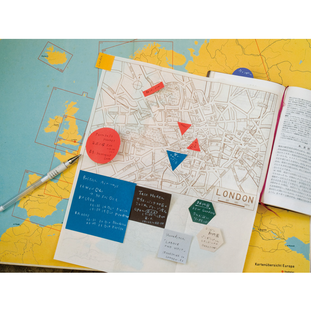 Classiky Drop Around Sticky Note Kinari + Moss