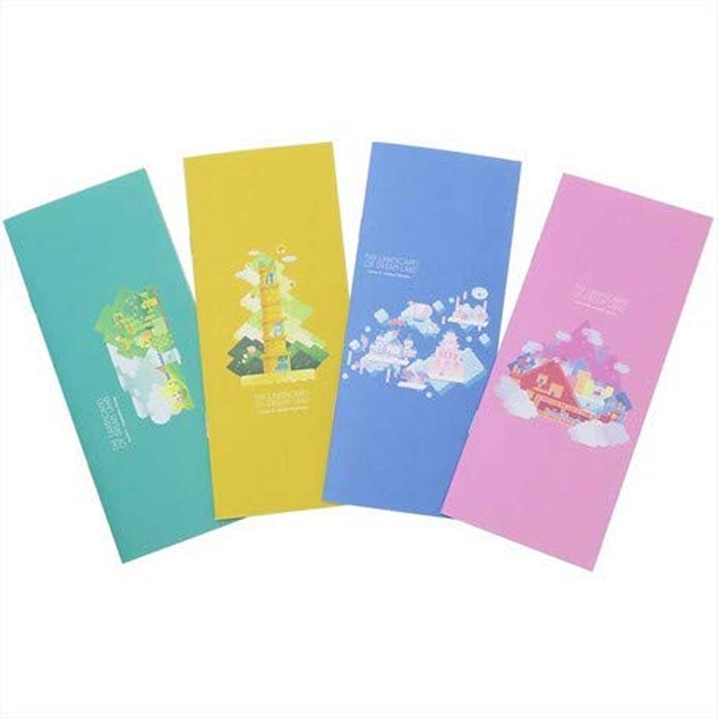 Kirby The Landscape of Dreamland Slim Notebook Set